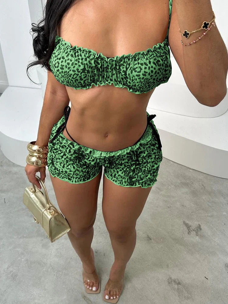 Leopard Print Vacation Set