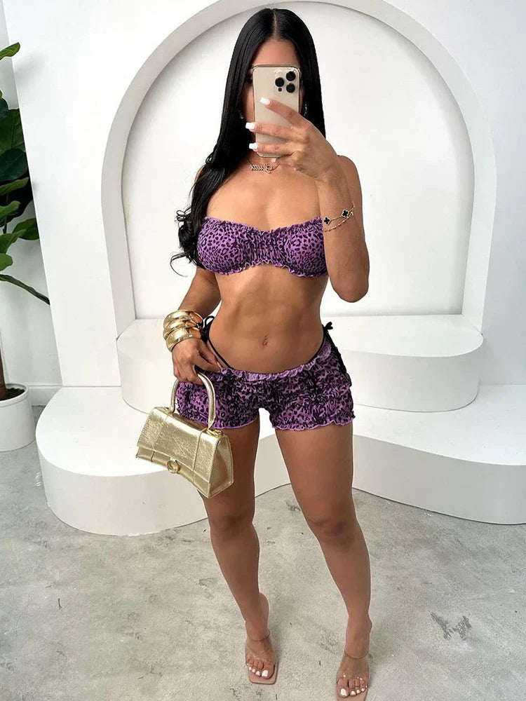 Leopard Print Vacation Set