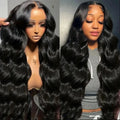 13x4 13x6 250 Density Body Wave Human Hair Wigs 32 36 Inches Lace Front Human Hair Wig Pre Plucked With Baby Hair For Women